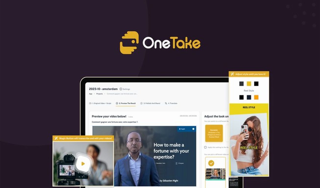 OneTake Lifetime Deal