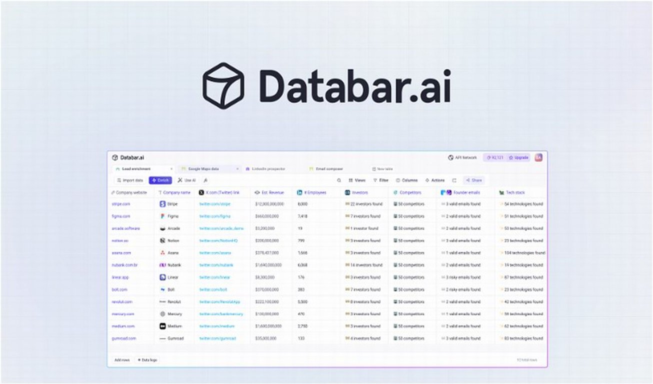 Databar Lifetime Deal