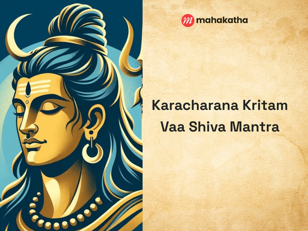 Karacharana Kritam Vaa Shiva Mantra