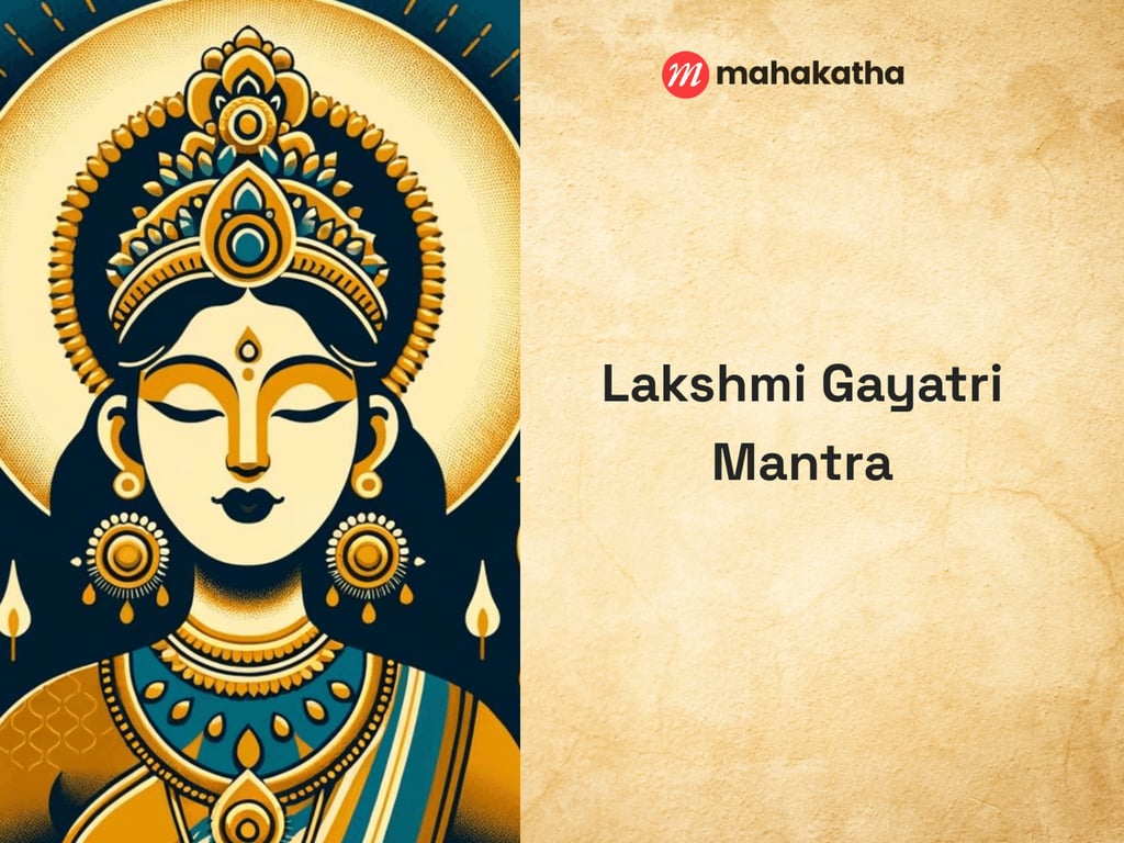 Lakshmi Gayatri Mantra