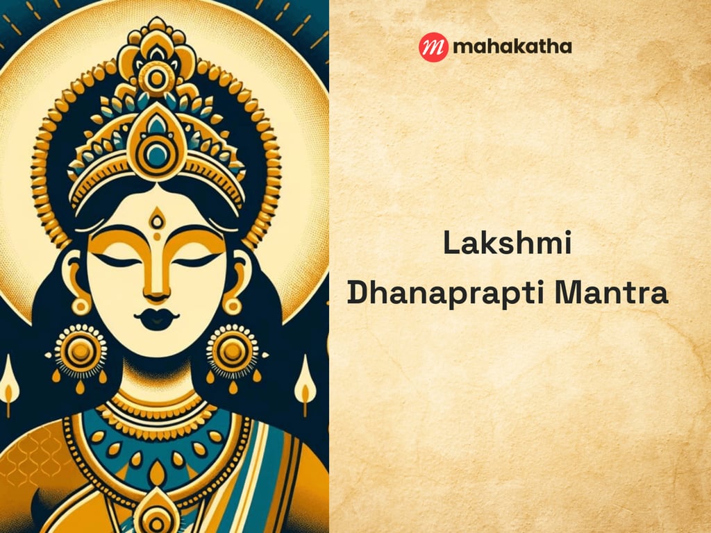 Lakshmi Dhanaprapti Mantra