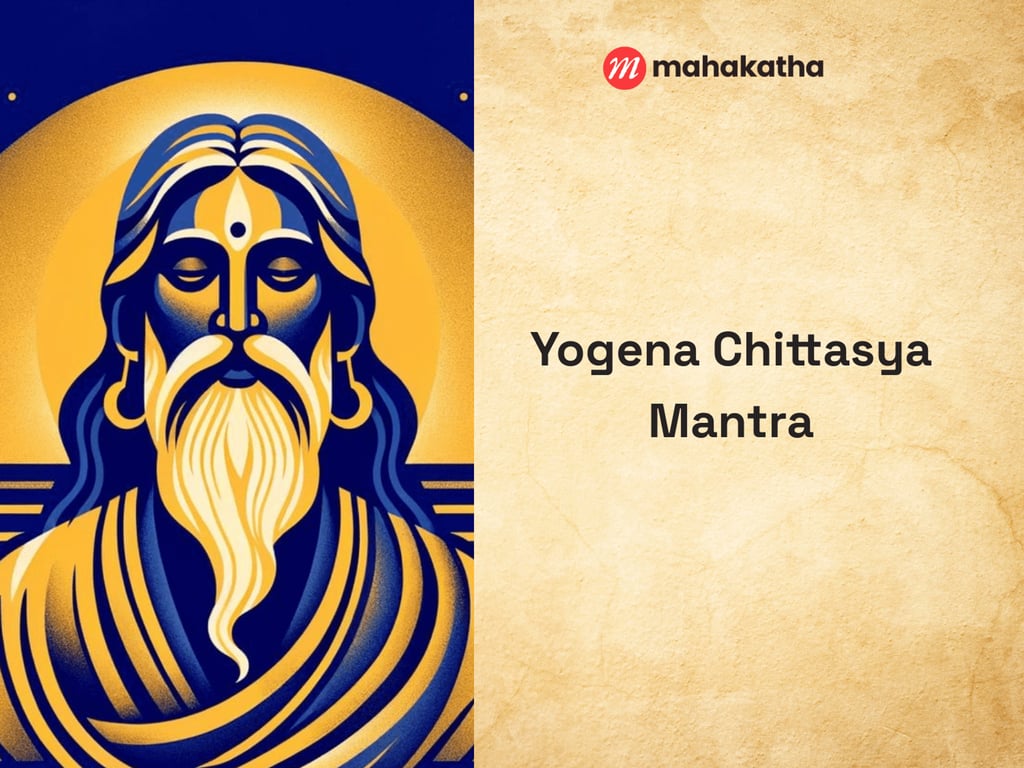 Yogena Chittasya Mantra