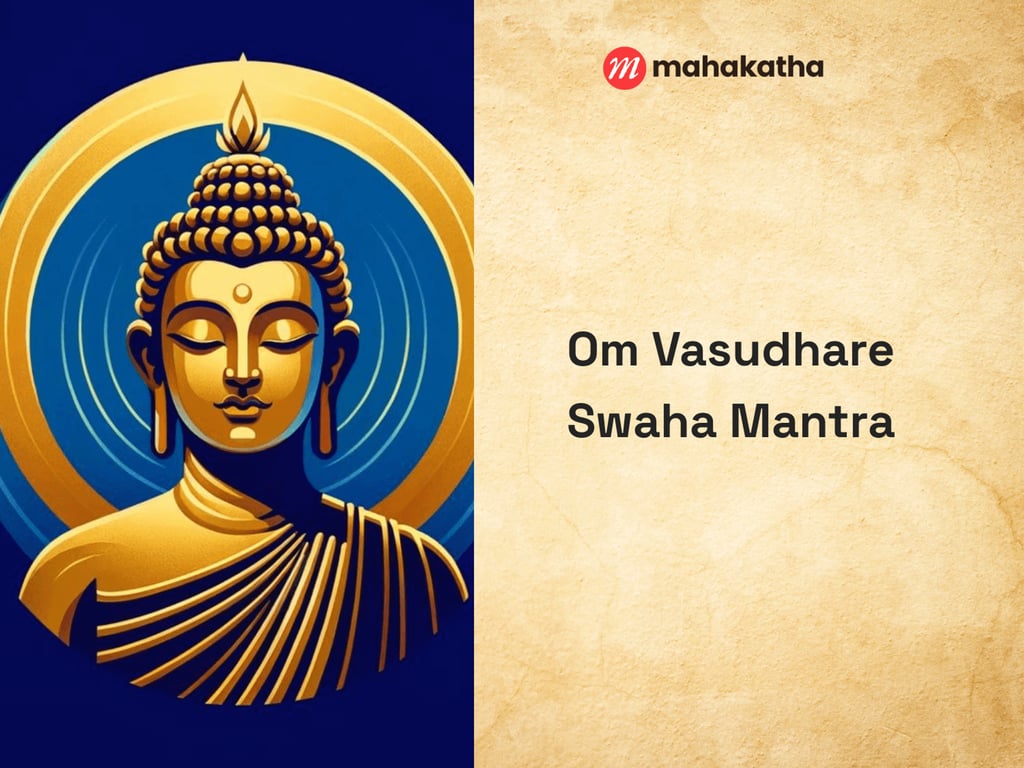 Om Vasudhare Swaha Mantra