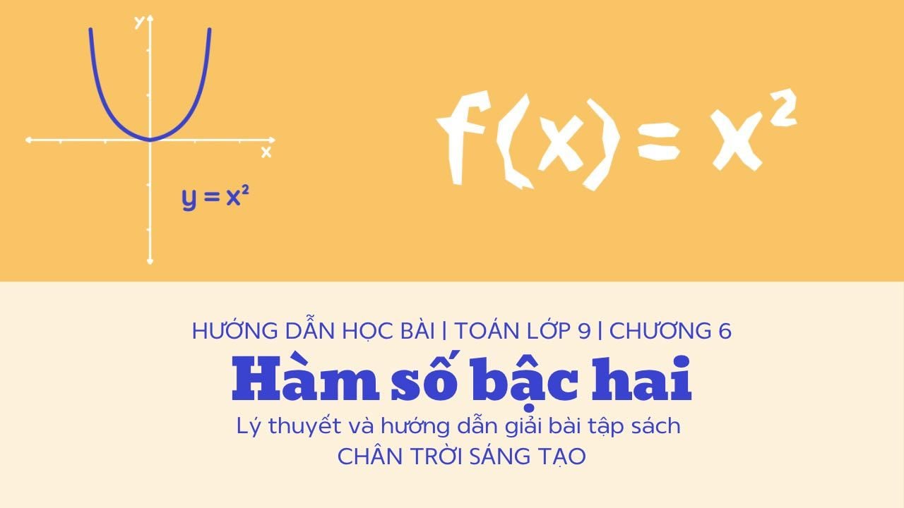 Hướng dẫn học bài: Hàm số bậc hai và đồ thị hàm số bậc 2 | Đại số 9 | HK 2