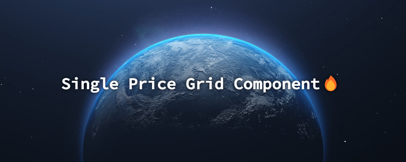 15 Day - Single Price Grid Component