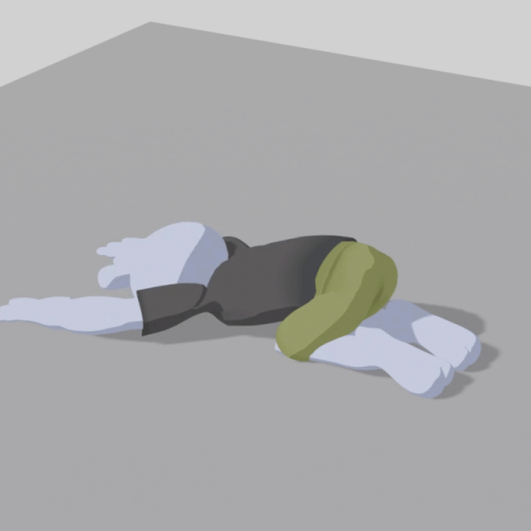 만세하고 절하기