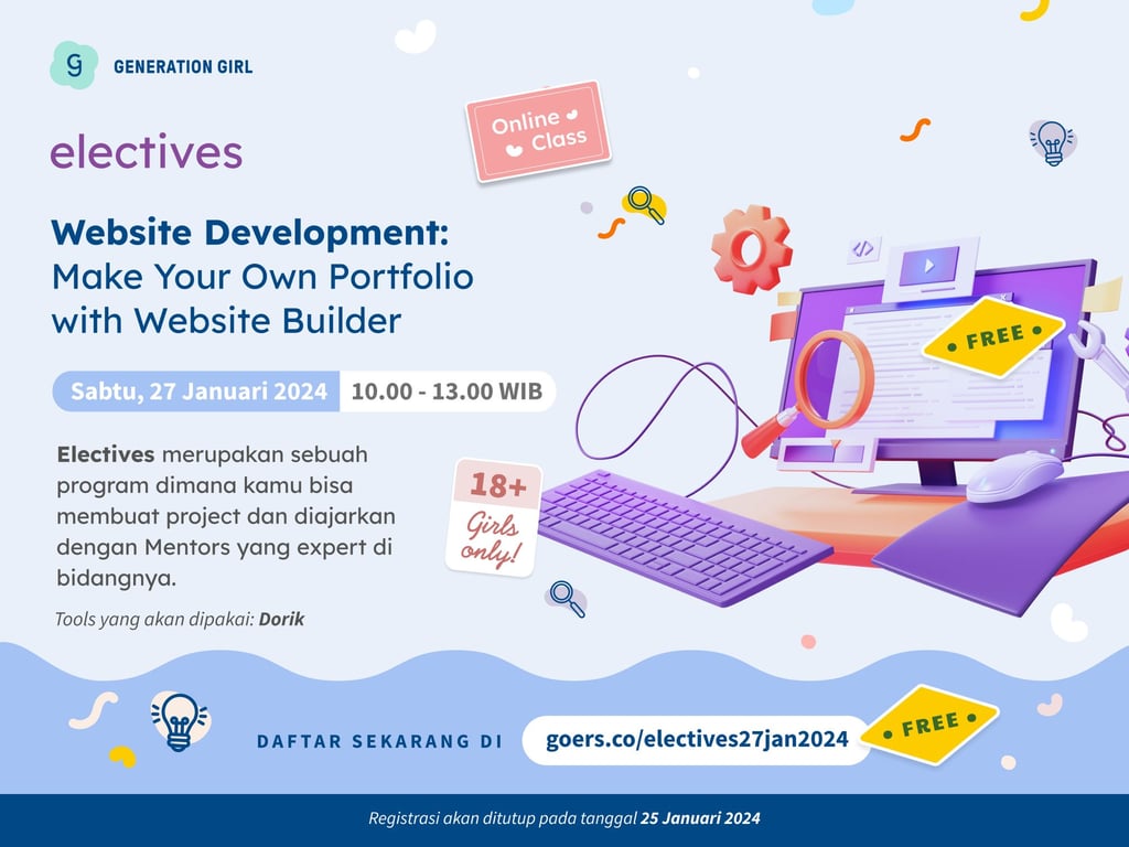 Website Development: Make ur own Portofolio with Dorik