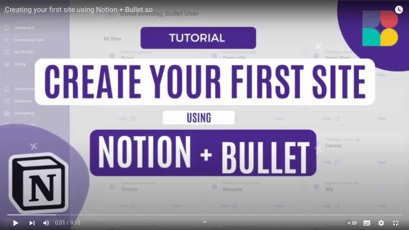 How to use Bullet