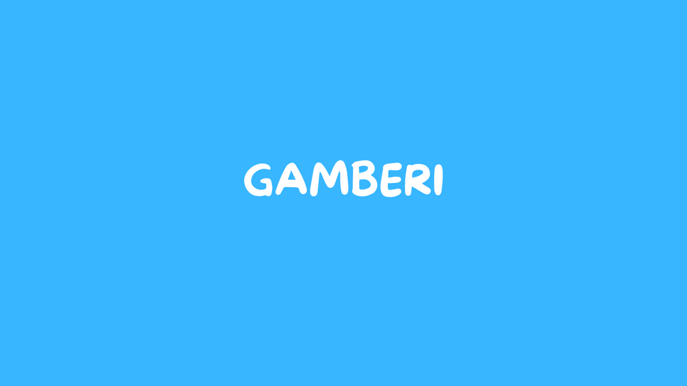  Gamberi 8€(mezza dozzina) /15€(dozzina)