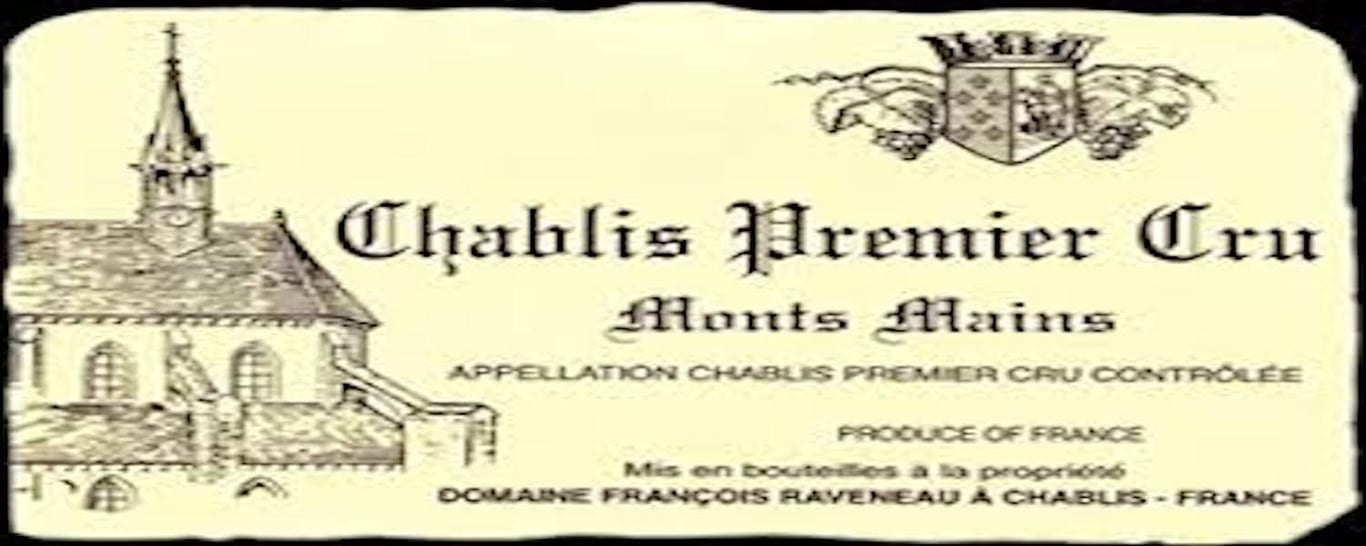 Chablis 1er Cru Mont Mains