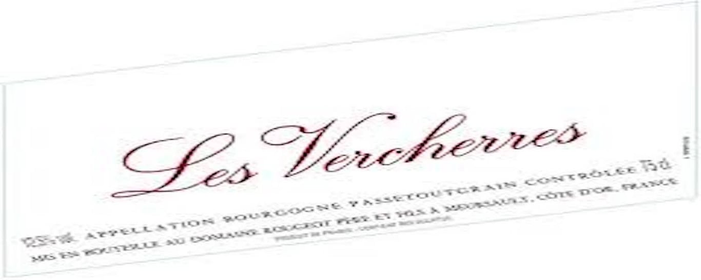 Bourgogne Passetougrain "Les Vercherres" (Sans Sulfite Ajouté)