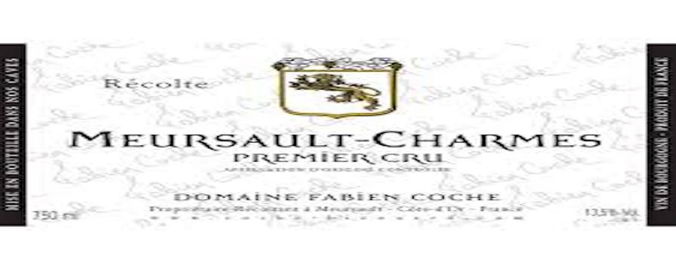 Meursault Charmes Premier Cru