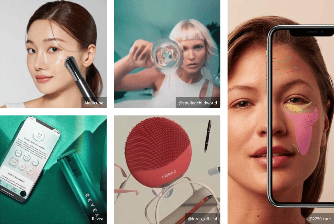 출처: WGSN 리포트 <2025 뷰티 페르소나> 중, 테크족
