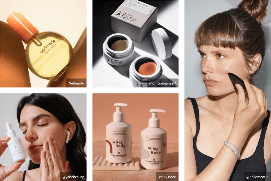 출처: WGSN 리포트 <2025 뷰티 페르소나> 중, 의도적인 스킨케어족