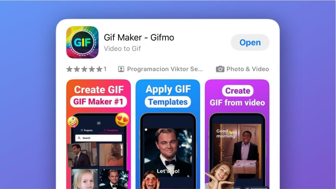 Onboarding for Gifmo mobile app