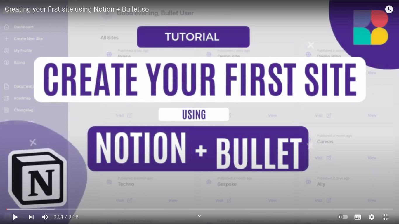 How to use Bullet