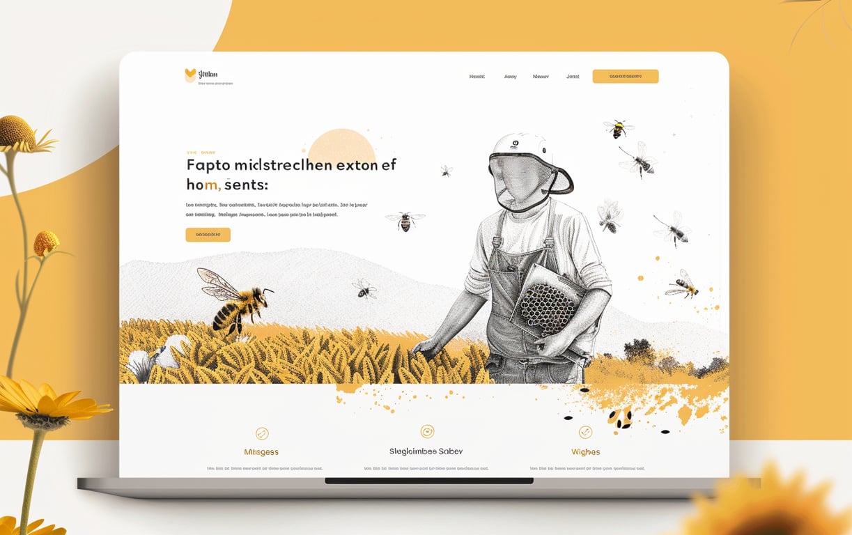 Bees Together Landing Page