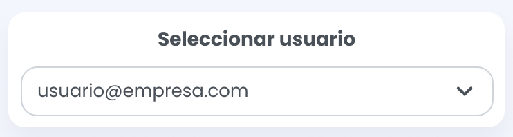 Filtro tipo Dropdown.