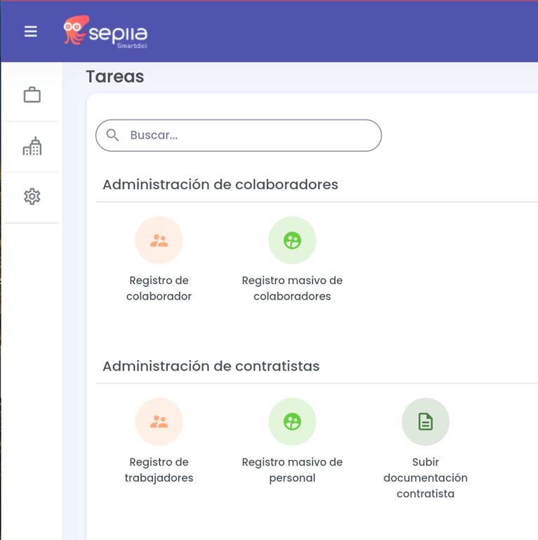 Botones de Formularios tipo Trigger en Sepiia