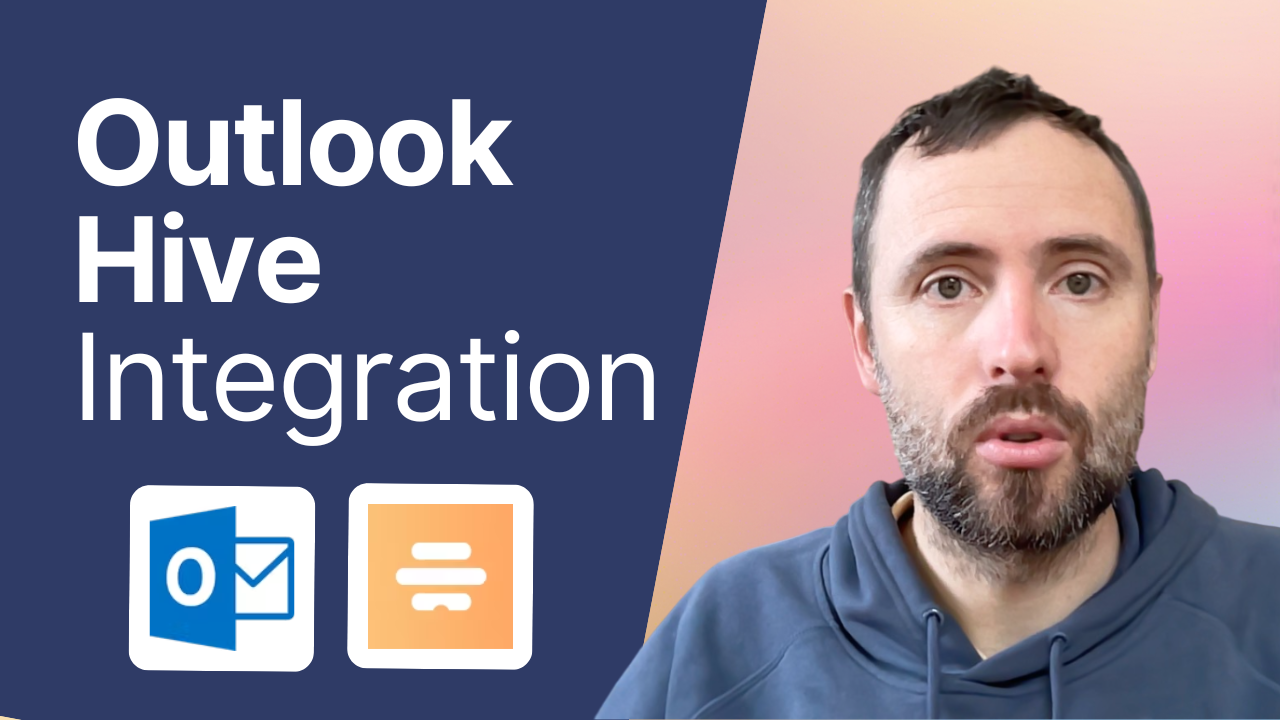 Outlook Hive Integration