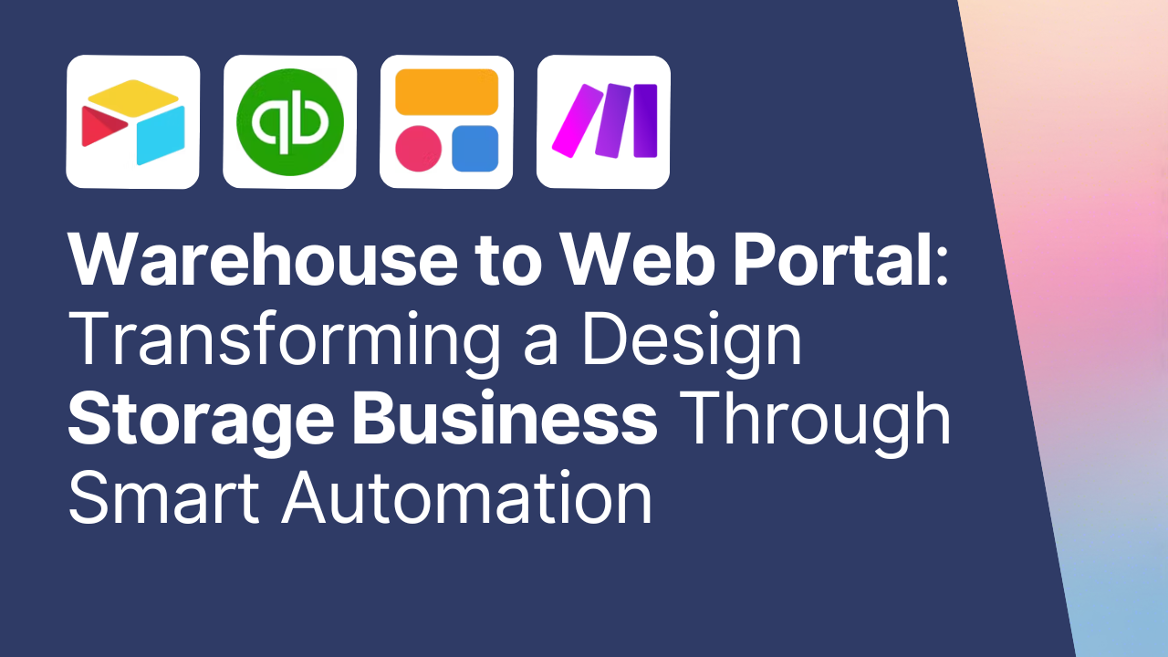 Warehouse to Web Portal: Transforming a Design Storage Business Through Smart Automation