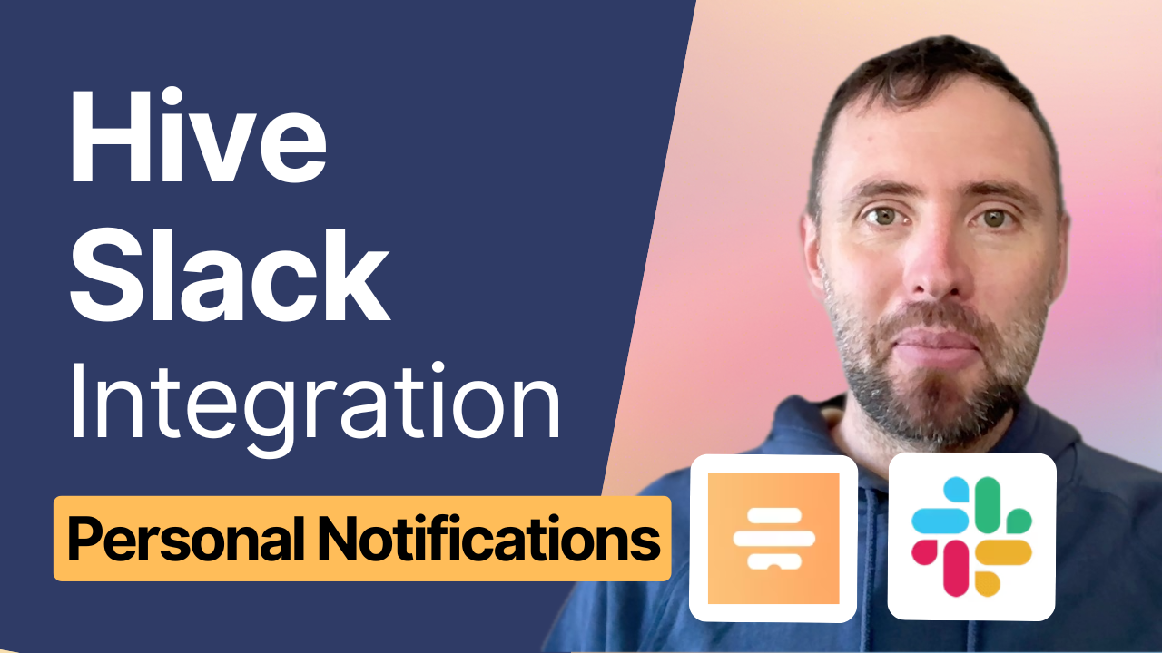 Integrating Hive and Slack for Personal Notifications