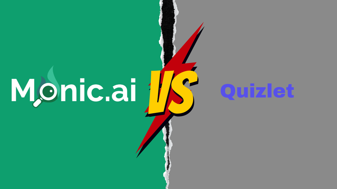 Monic.ai vs. Quizlet: Your Ultimate Study Showdown