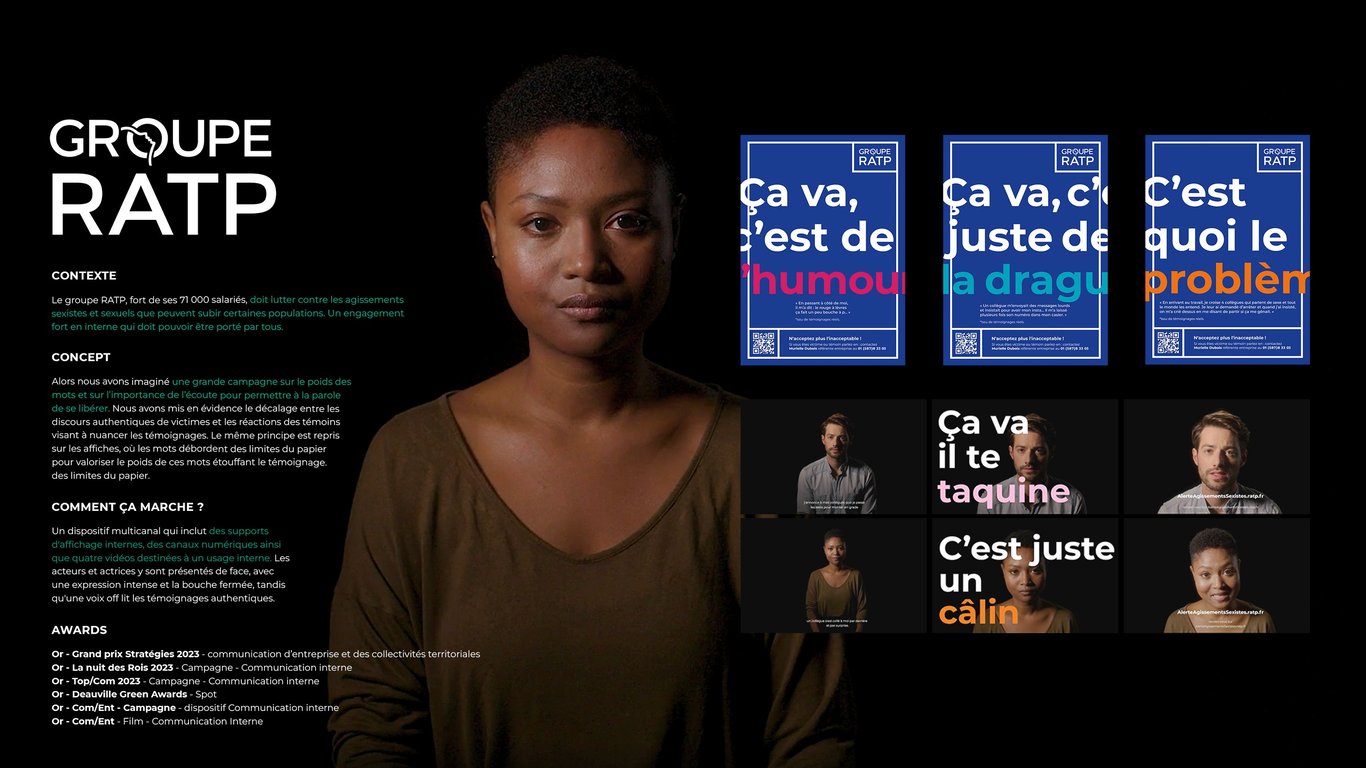 RATP - Agissements sexistes