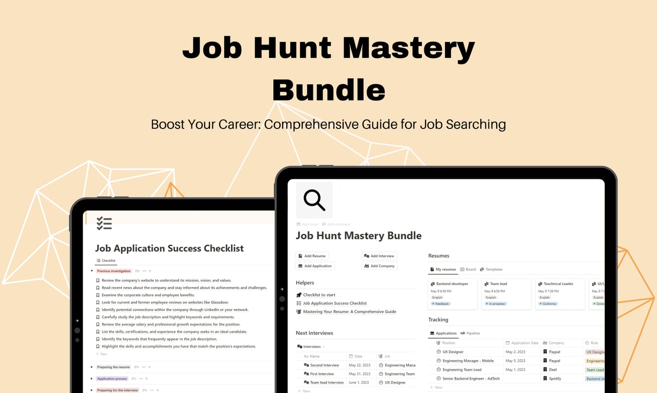 Job Hunt Mastery Bundle