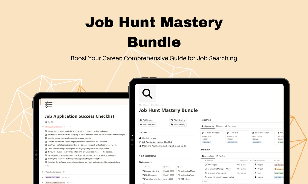 Job Hunt Mastery Bundle