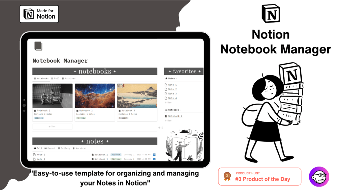 Notion Notebook Manager