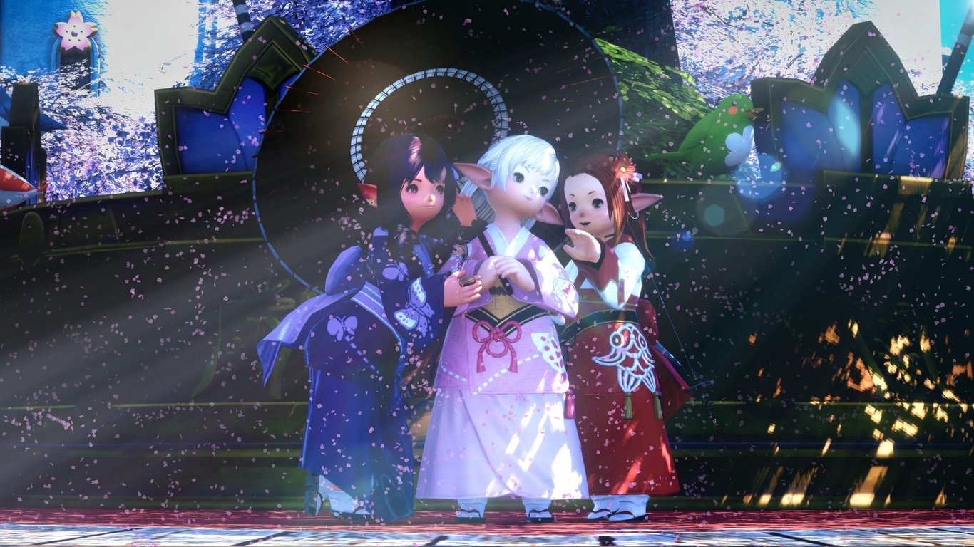 Purple Moogles Little Ladies Day