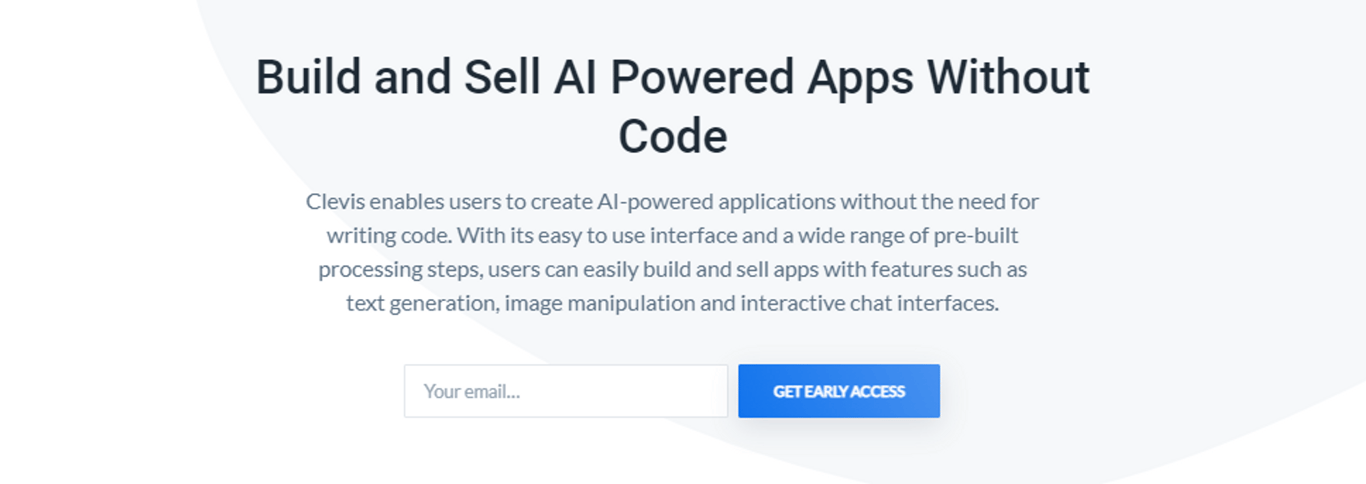 Clevis: Creando aplicaciones de IA sin código