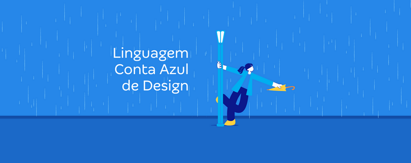 Linguagem Conta Azul de Design