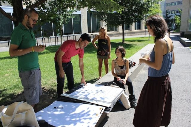 Co-organized 100in1day Montreal active citizenship festival
