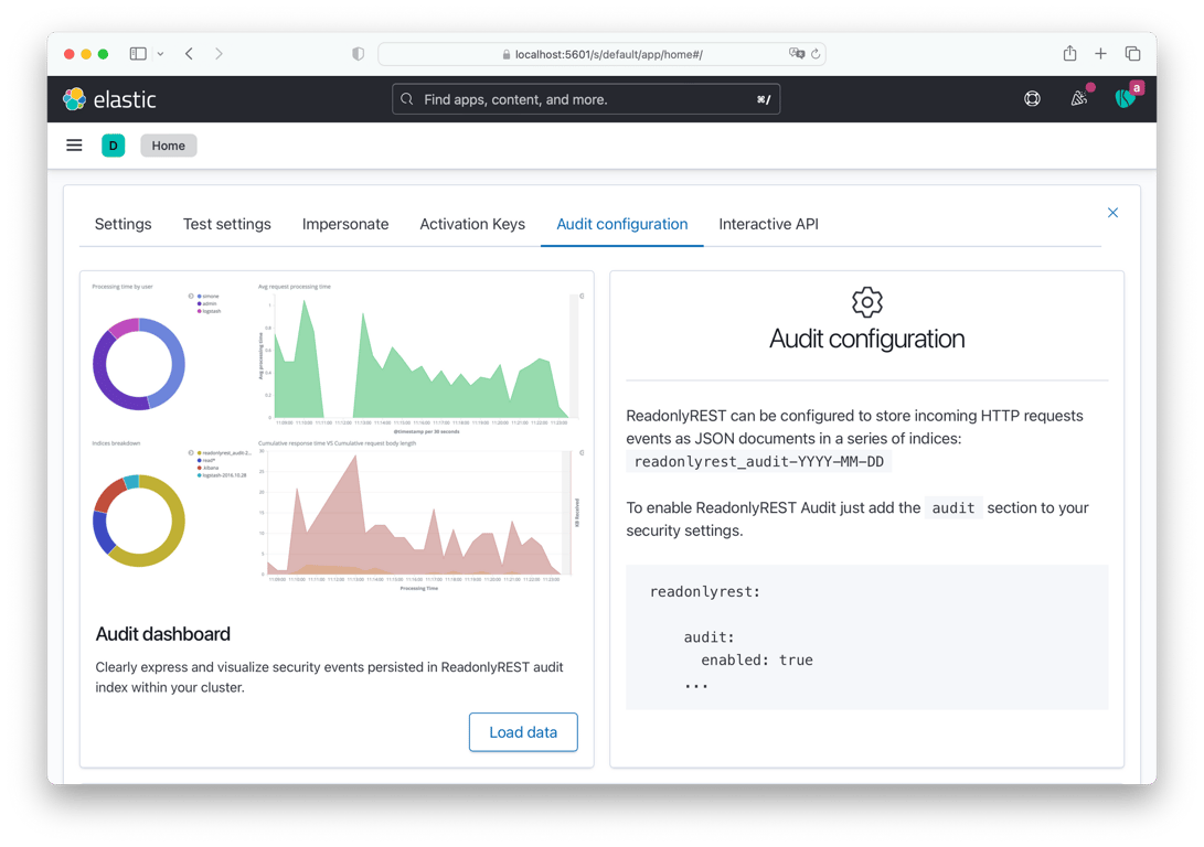 ReadonlyREST Security and Multi-tenancy for Elasticsearch and Kibana