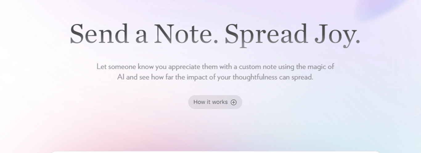 Spread Positivity Today: Difunde alegría con notas personalizadas