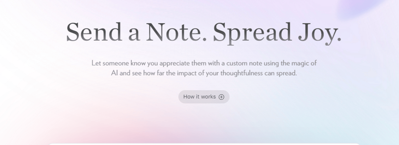 Spread Positivity Today: Difunde alegría con notas personalizadas