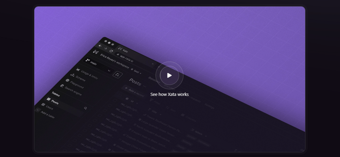 Xata: La base de datos sin servidor para el desarrollo moderno
