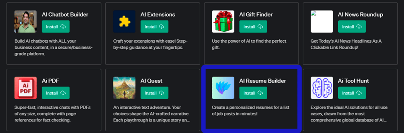 Plugin AI Resume Builder: Tu Asistente de Currículum Inteligente