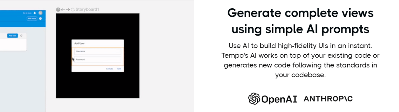 Tempo: Revolucionando el diseño de UI con IA y React