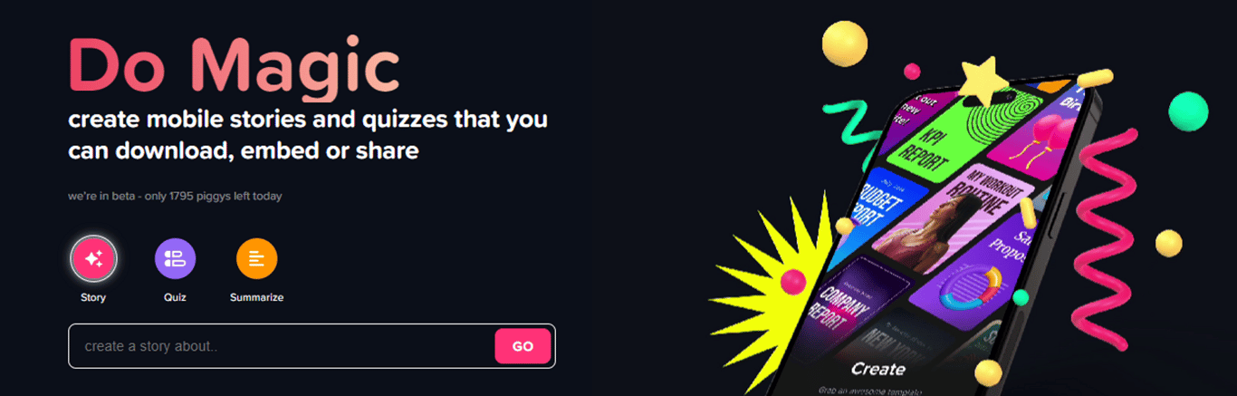 Piggy: Creador de Contenido Móvil