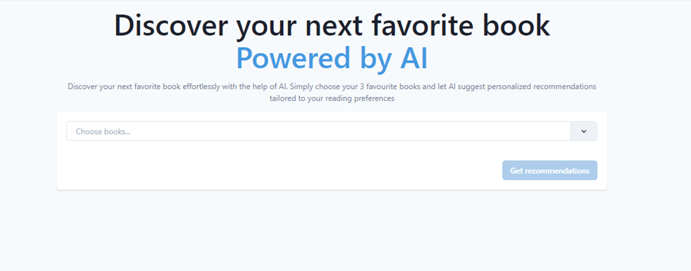 Librarian AI: Descubre tu próximo libro favorito con IA