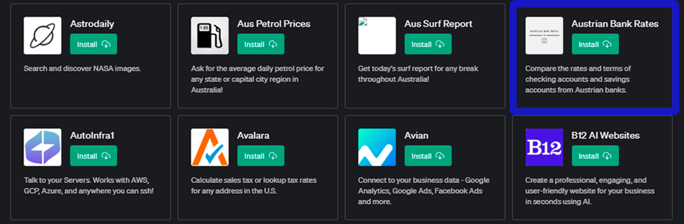 Plugin Austrian Bank Rates: Tu asistente de tasas bancarias en Austria