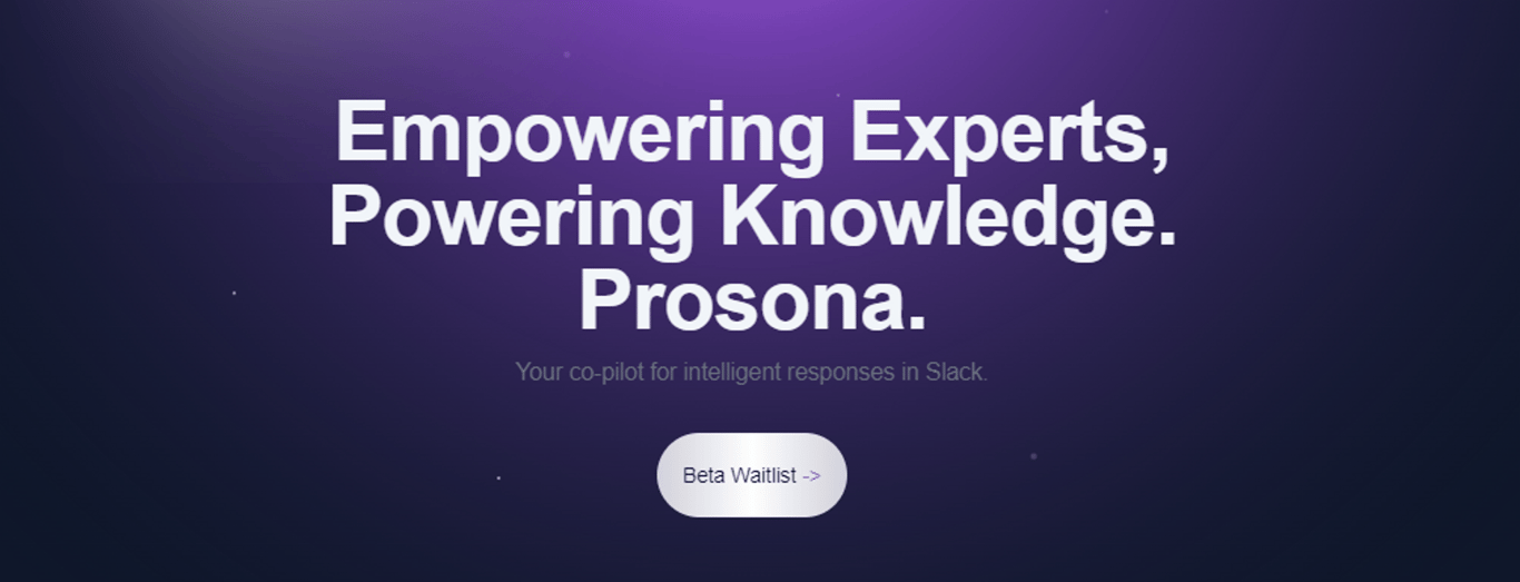Prosona: Respuestas Inteligentes en Slack para Trabajadores del Conocimiento
