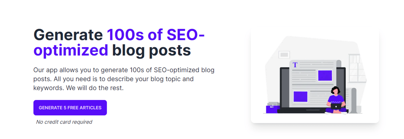 Syntha.io: Generación de contenido de blog optimizado para SEO