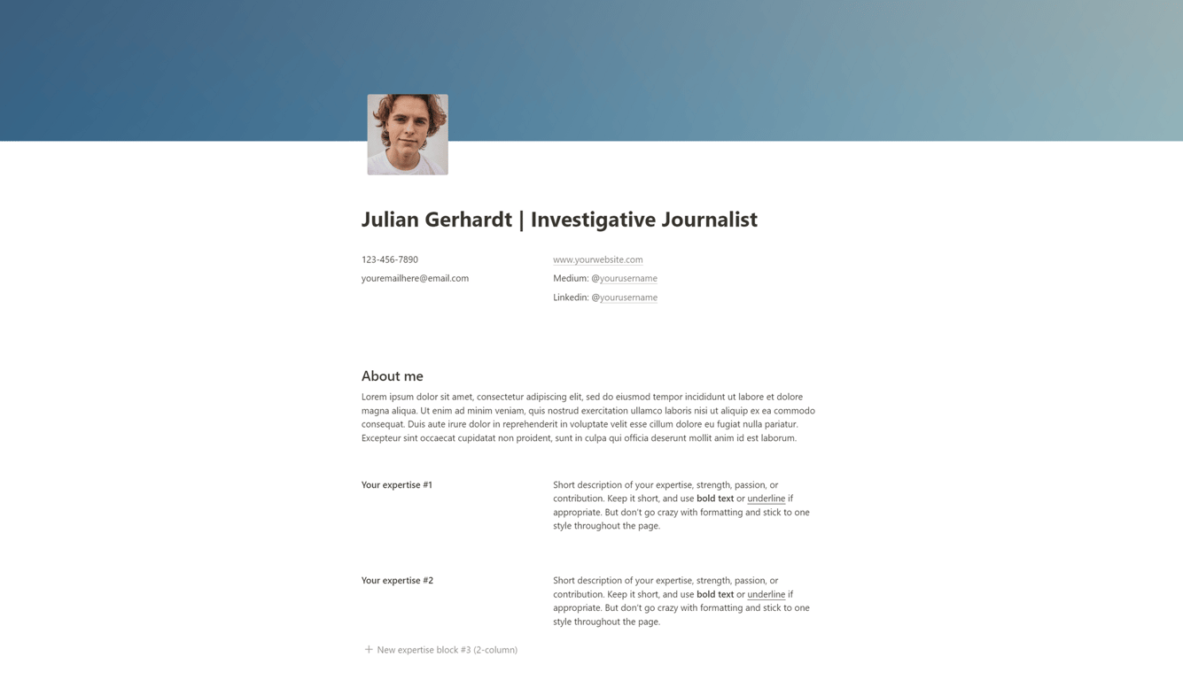 Option #3 (Julian)