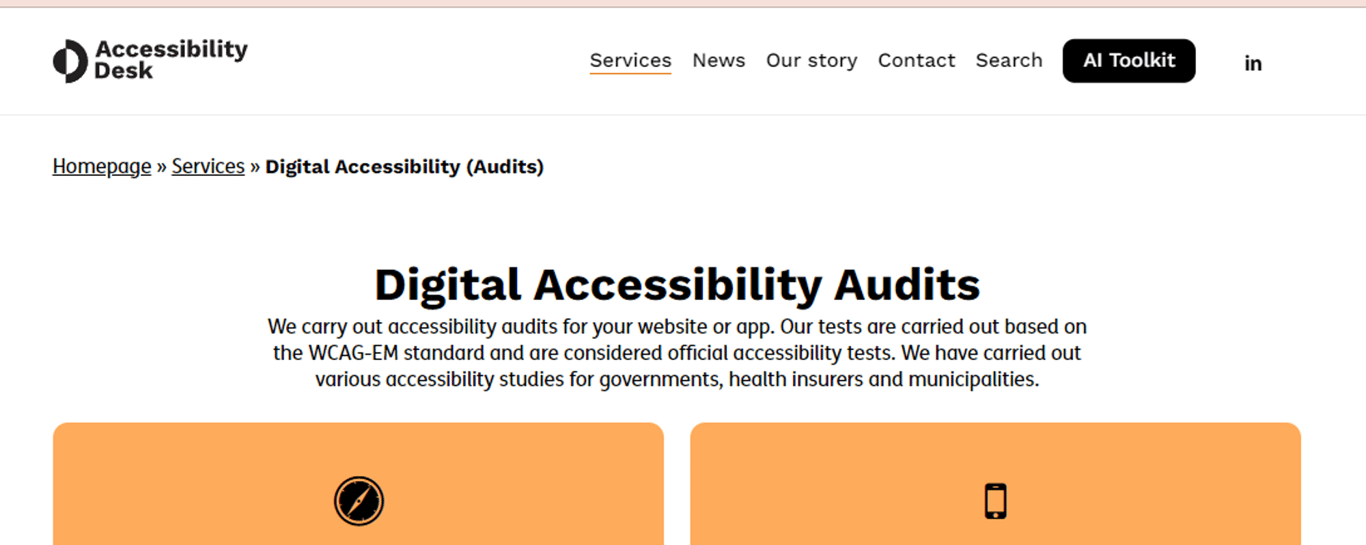 Accessibility Desk: Mejorando la accesibilidad digital