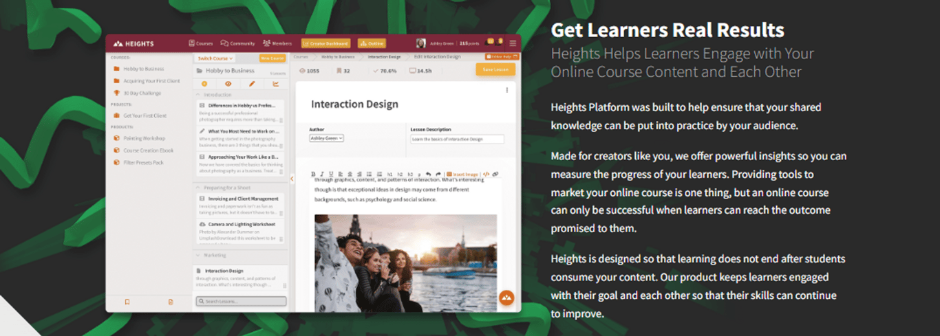 Heights Platform: La solución completa para cursos en Línea