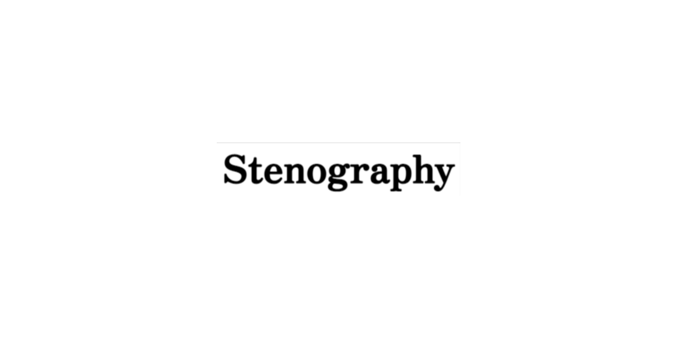 Stenography 